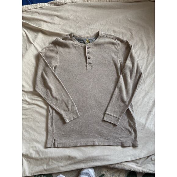 Rugged Trails Thermal Henley Waffle Knit - XL Brown, Dexter Kill Shirt - Picture 5 of 9